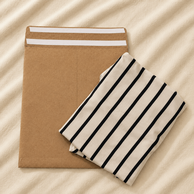 Flat kraft mailer bags - Image 3