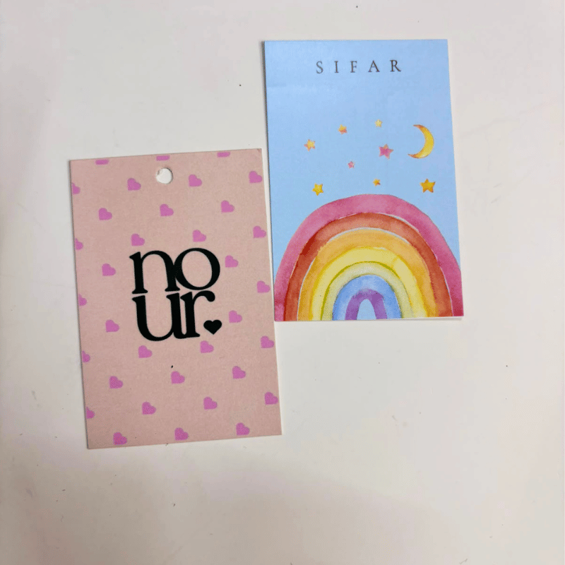 Standard paper Tags/Thank you card - Image 4