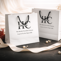 White Colored Carry Bag