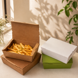 Custom Kraft Takeaway Meal Boxes
