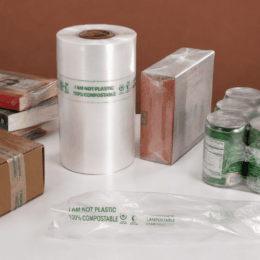 Compostable packaging film and bags for sustainable food packaging by Mindful