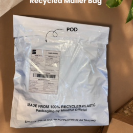 Recycled Mailer Bags with POD Pocket